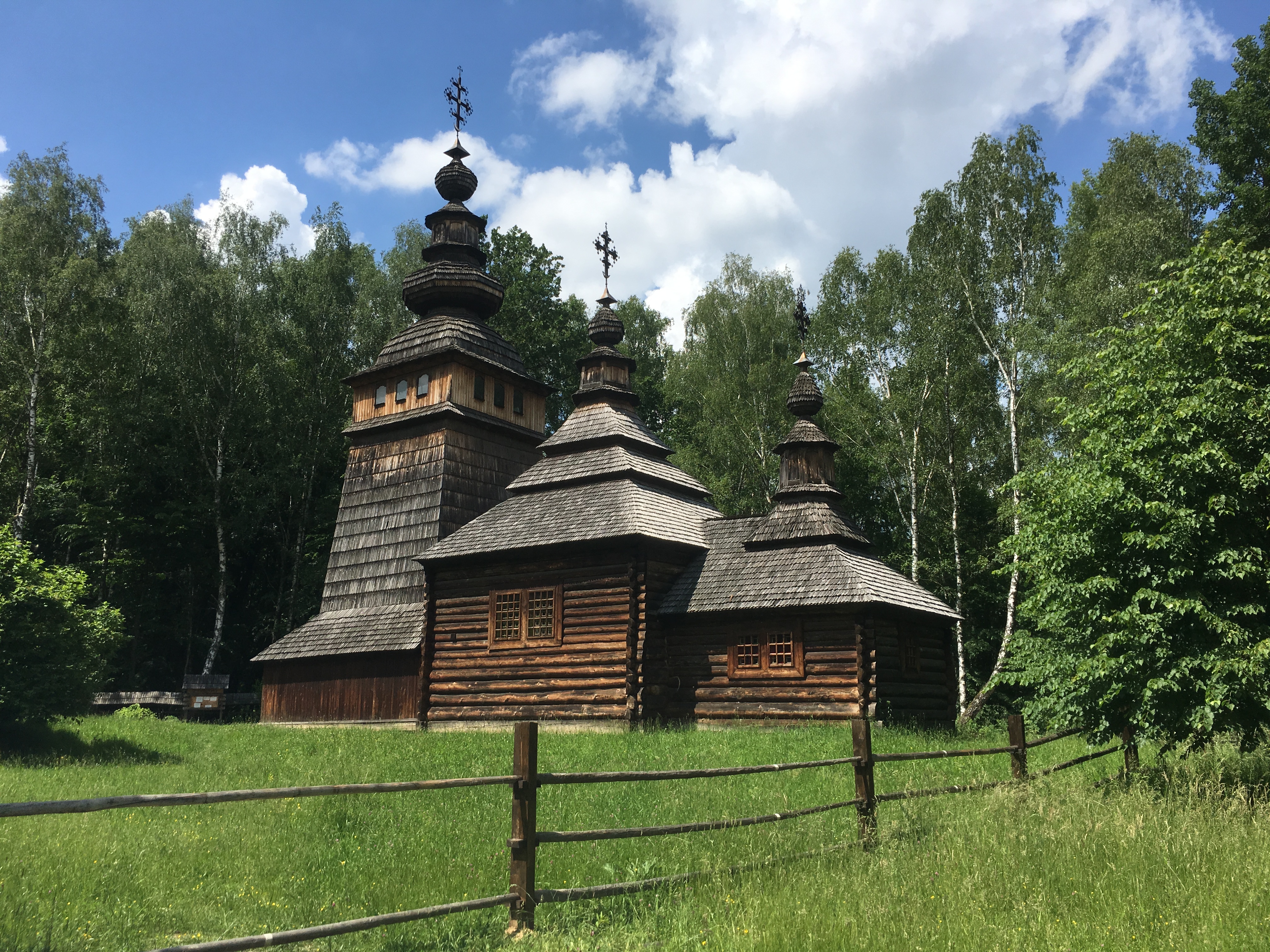 Church at Shevchenkivskyi Hai Park